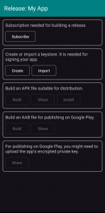 اسکرین شات برنامه App Builder 6