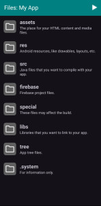 اسکرین شات 4 برنامه App Builder