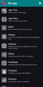 اسکرین شات 2 برنامه App Builder