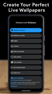 اسکرین شات 6 برنامه Live Wallpapers by Horizon