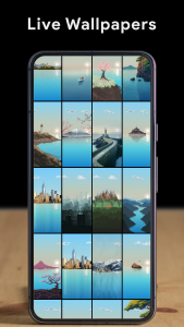 اسکرین شات 1 برنامه Live Wallpapers by Horizon
