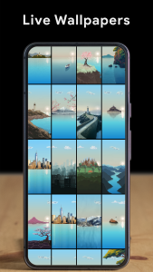 اسکرین شات 1 برنامه Live Wallpapers by Horizon