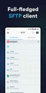 اسکرین شات برنامه Termius - SSH and SFTP client 3