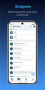 اسکرین شات 4 برنامه Termius - Modern SSH Client