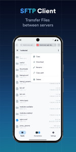 اسکرین شات 5 برنامه Termius - Modern SSH Client