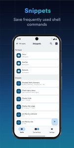 اسکرین شات 4 برنامه Termius - Modern SSH Client