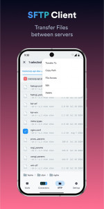 اسکرین شات 5 برنامه Termius - Modern SSH Client