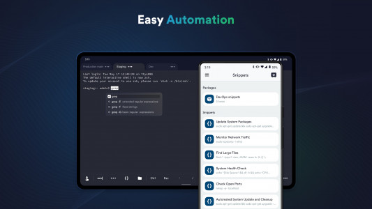 اسکرین شات برنامه Termius - SSH and SFTP client 4