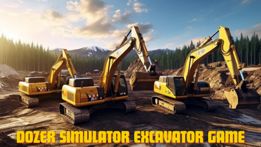 اسکرین شات بازی Dozer Simulator Excavator Game 1