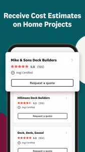 اسکرین شات برنامه Angi: Hire Home Service Pros 5