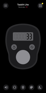 اسکرین شات 7 برنامه Tasbih Counter Lite: Dhikr App