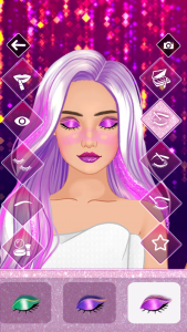 اسکرین شات بازی Sparkle Me - makeover game 3