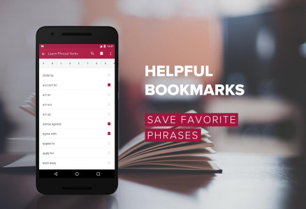 اسکرین شات 5 برنامه English Phrasal Verbs