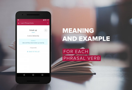 اسکرین شات 6 برنامه English Phrasal Verbs