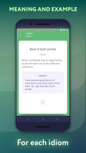 اسکرین شات برنامه English Idioms and Phrases 5