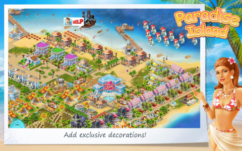 اسکرین شات بازی Paradise Island 4