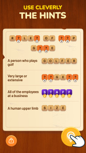 اسکرین شات 3 بازی Crostic Crossword-Word Puzzles