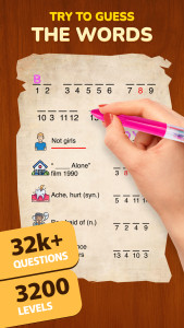 اسکرین شات 1 بازی Crostic Crossword-Word Puzzles