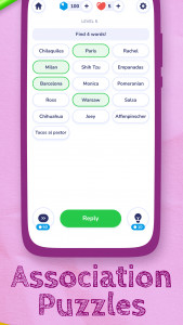 اسکرین شات 2 بازی Word Connect－Logic Association