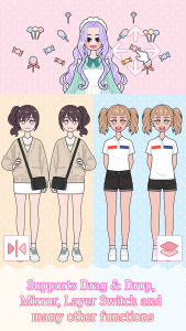 اسکرین شات 2 بازی Lily Diary : Dress Up Game
