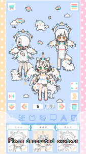 اسکرین شات 4 بازی Pastel Friends : Dress Up Game