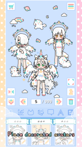 اسکرین شات 4 بازی Pastel Friends : Dress Up Game