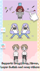 اسکرین شات 3 بازی Pastel Friends : Dress Up Game