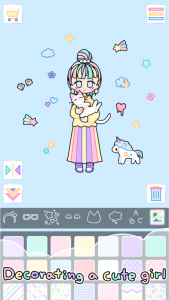 اسکرین شات 2 بازی Pastel Girl : Dress Up Game