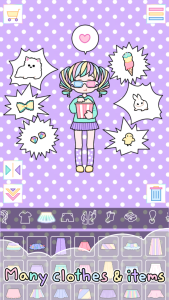 اسکرین شات 5 بازی Pastel Girl : Dress Up Game