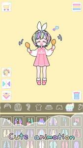 اسکرین شات بازی Pastel Girl : Dress Up Game 4