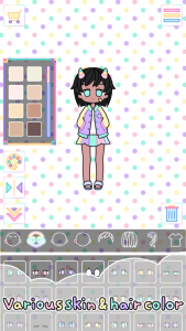 اسکرین شات 7 بازی Pastel Girl : Dress Up Game