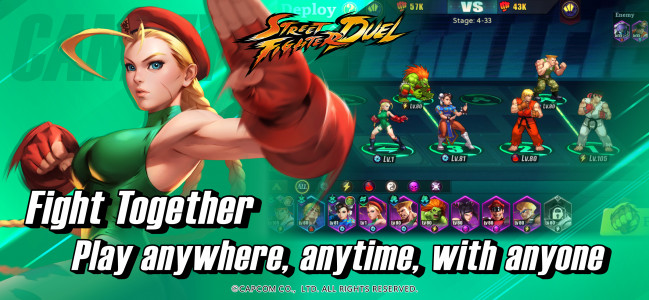اسکرین شات بازی Street Fighter: Duel 4