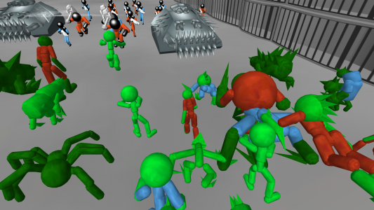 اسکرین شات بازی Stickman Prison Battle Zombies 5