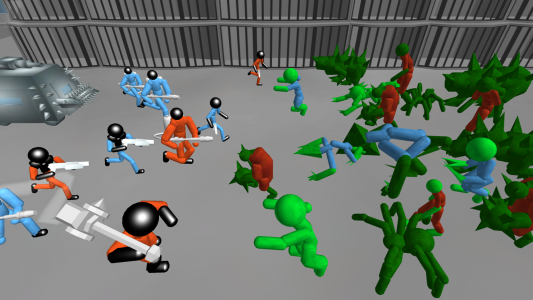 اسکرین شات بازی Stickman Prison Battle Zombies 6