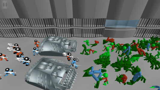 اسکرین شات بازی Stickman Prison Battle Zombies 3