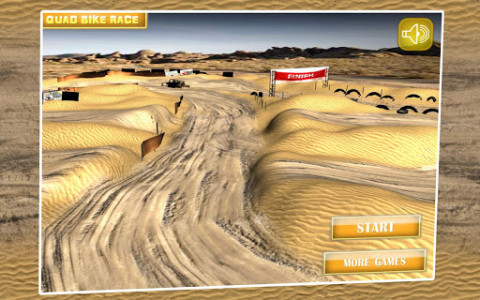 اسکرین شات بازی Quad Bike Race Desert Offroad 3