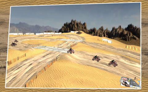 اسکرین شات بازی Quad Bike Race Desert Offroad 4