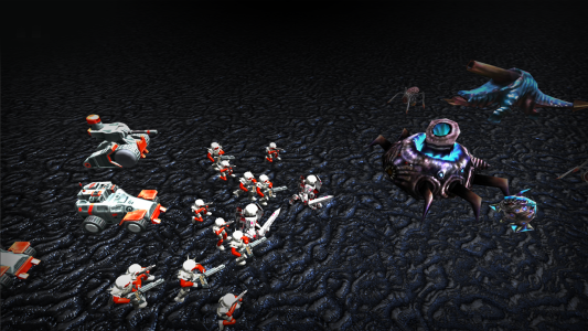 اسکرین شات 6 بازی Stickman Aliens Battle Simulat