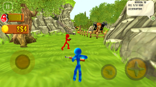 اسکرین شات بازی Stickman Dinosaur Hunter 6