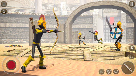 اسکرین شات بازی Battle Simulator: 3D Gladiator 4