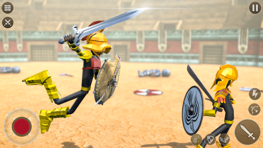 اسکرین شات بازی Battle Simulator: 3D Gladiator 1