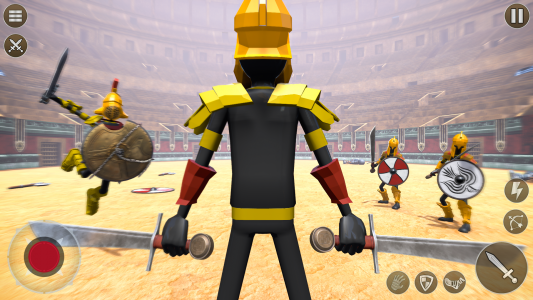 اسکرین شات بازی Battle Simulator: 3D Gladiator 2