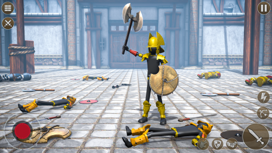 اسکرین شات بازی Battle Simulator: 3D Gladiator 3