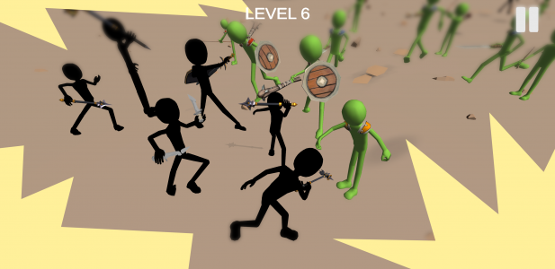 اسکرین شات بازی Stickman Fight Arena Shadow 3D 2