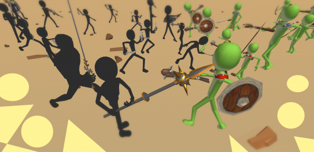 اسکرین شات بازی Stickman Fight Arena Shadow 3D 4