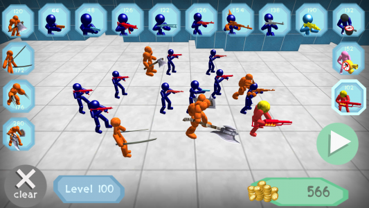 اسکرین شات بازی Stickman Spiders Battle Simula 1