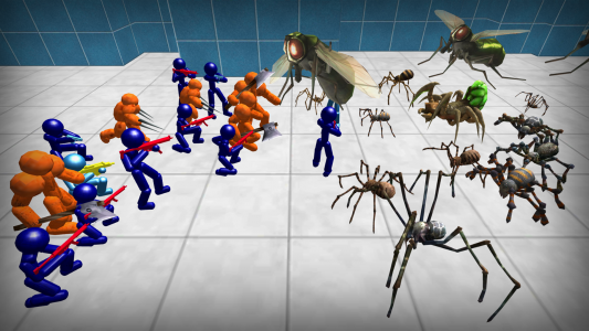 اسکرین شات بازی Stickman Spiders Battle Simula 5