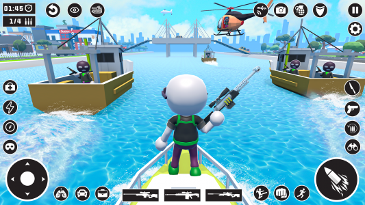 اسکرین شات بازی Stickman Sniper-Stickman Games 4