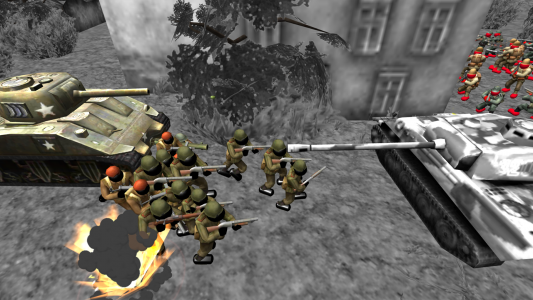 اسکرین شات بازی Stickman WW2 Battle Simulator 5