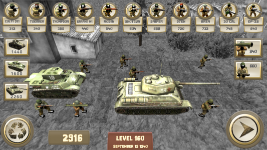 اسکرین شات بازی Stickman WW2 Battle Simulator 1